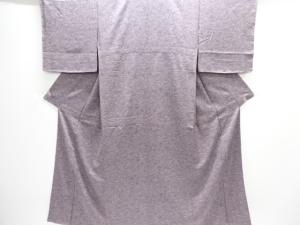 草花模様小紋着物